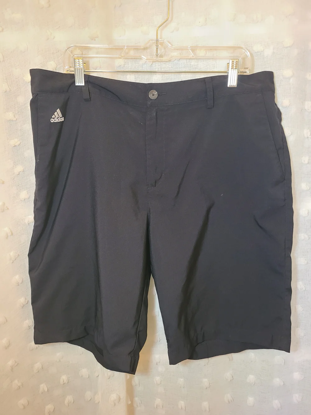 adidas Men’s Black Athletic Golf Shorts